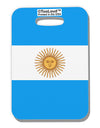 Argentina Flag AOP Luggage Tag Dual Sided All Over Print-Luggage Tag-TooLoud-White-One Size-Davson Sales