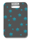 Snowflakes AOP Luggage Tag Dual Sided All Over Print-Luggage Tag-TooLoud-White-One Size-Davson Sales