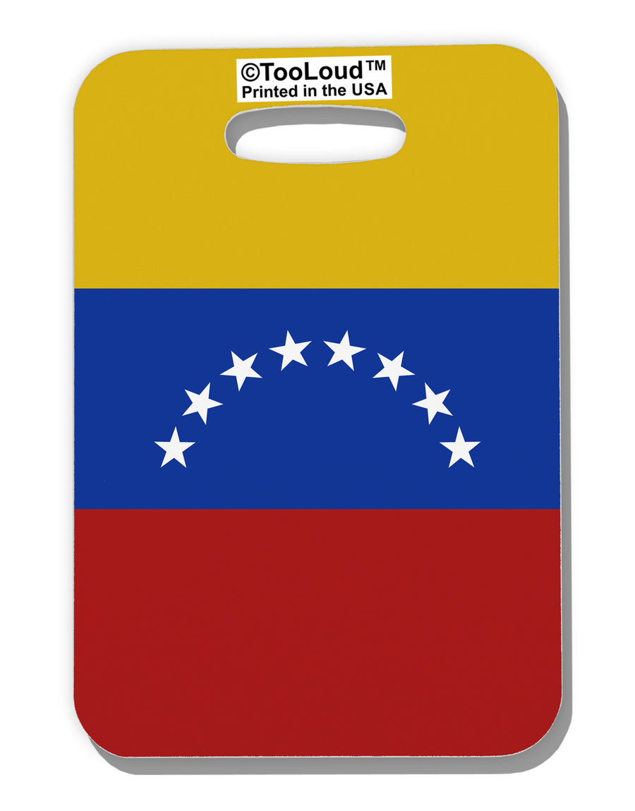 Venezuela Flag AOP Luggage Tag Dual Sided All Over Print-Luggage Tag-TooLoud-White-One Size-Davson Sales