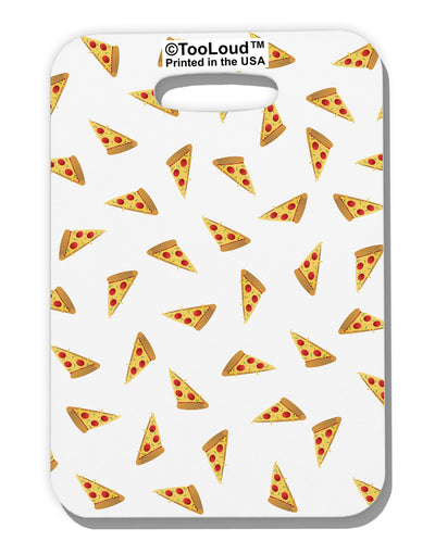 Pizza Slices AOP Luggage Tag Dual Sided All Over Print-Luggage Tag-TooLoud-White-One Size-Davson Sales