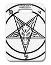 Official Sigil of Baphomet Luggage Tag Dual Sided All Over Print-Luggage Tag-TooLoud-White-One Size-Davson Sales