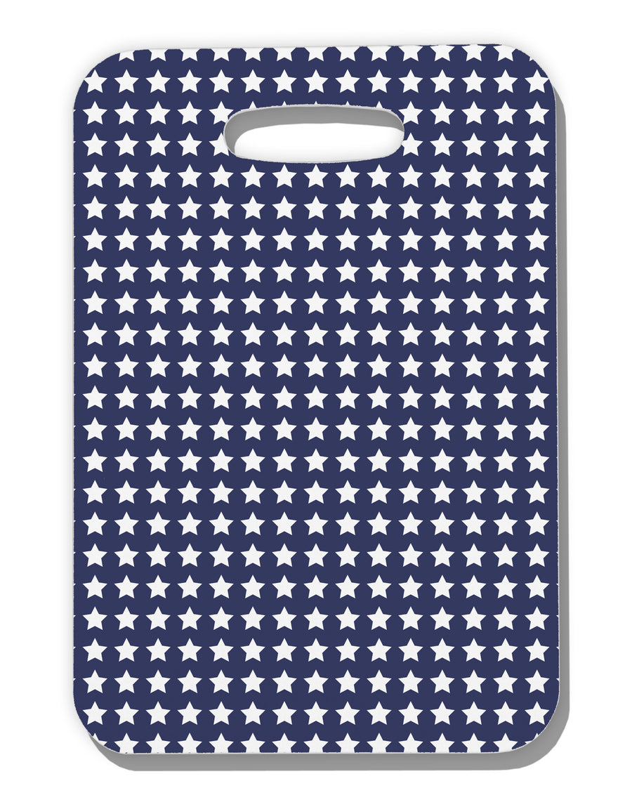 Americana Stars Pattern Luggage Tag Dual Sided All Over Print-Luggage Tag-TooLoud-White-One Size-Davson Sales