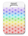 Chakra Flower of Life on White Luggage Tag Dual Sided All Over Print by TooLoud-Luggage Tag-TooLoud-White-One Size-Davson Sales