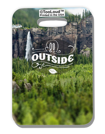 Beautiful Cliffs - Go Outside AOP Luggage Tag Single Side All Over Print by-Luggage Tag-TooLoud-White-One Size-Davson Sales