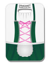 Dirndl Costume Green Luggage Tag Dual Sided All Over Print-Luggage Tag-TooLoud-White-One Size-Davson Sales