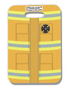 Firefighter Yellow AOP Luggage Tag Single Side All Over Print-Luggage Tag-TooLoud-White-One Size-Davson Sales