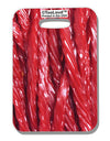 Red Rope Candy All Over Luggage Tag Dual Sided All Over Print-Luggage Tag-TooLoud-White-One Size-Davson Sales