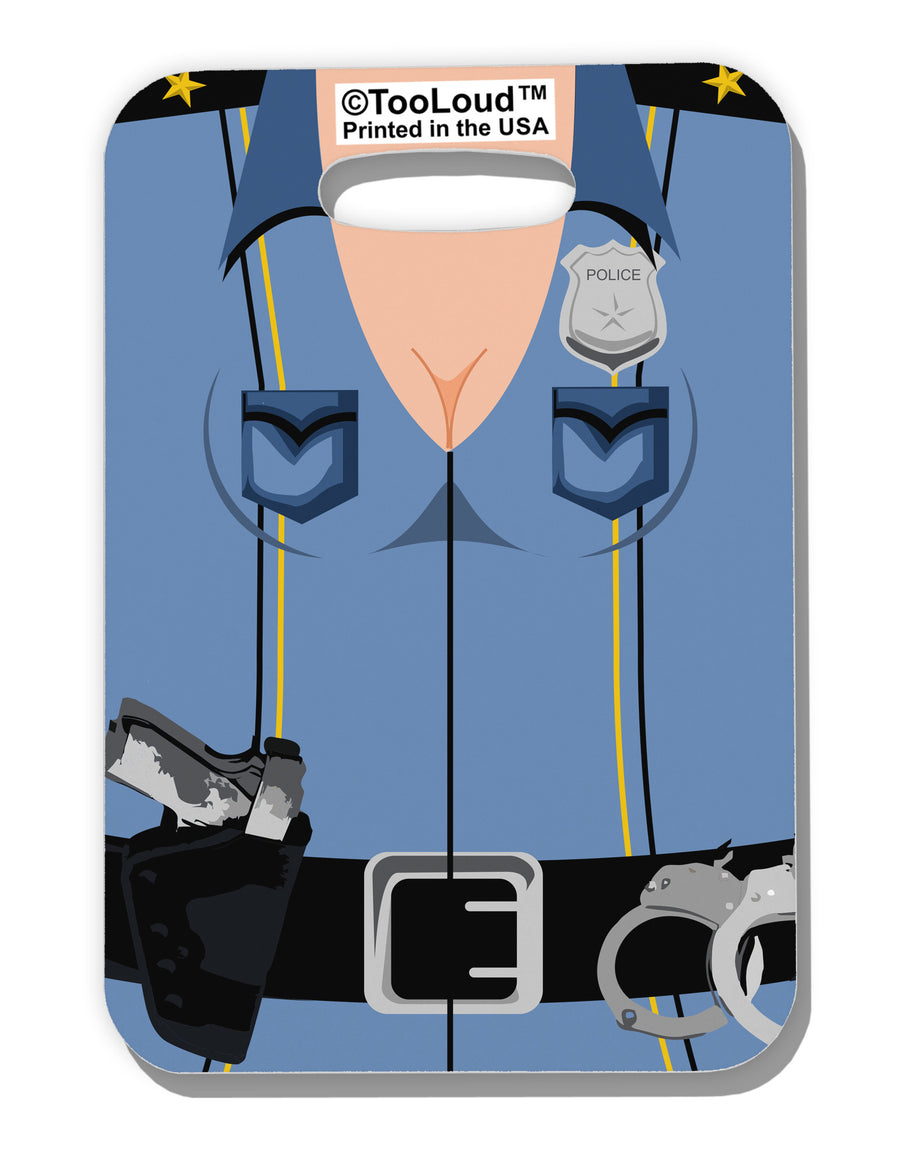 Sexy Cop AOP Luggage Tag Dual Sided All Over Print-Luggage Tag-TooLoud-White-One Size-Davson Sales