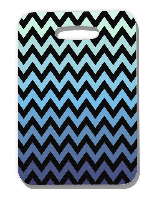 Cool Ocean Zig Zags Luggage Tag Single Side All Over Print-Luggage Tag-TooLoud-White-One Size-Davson Sales