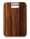 Medium Wood Look Luggage Tag Single Side All Over Print by-Luggage Tag-TooLoud-White-One Size-Davson Sales