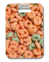 Orange and Green Cereal All Over Luggage Tag Dual Sided All Over Print-Luggage Tag-TooLoud-White-One Size-Davson Sales