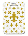 Gold Fleur De Lis AOP Luggage Tag Dual Sided All Over Print by TooLoud-Luggage Tag-TooLoud-White-One Size-Davson Sales