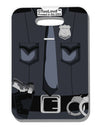 Police Costume AOP Luggage Tag Single Side All Over Print-Luggage Tag-TooLoud-White-One Size-Davson Sales