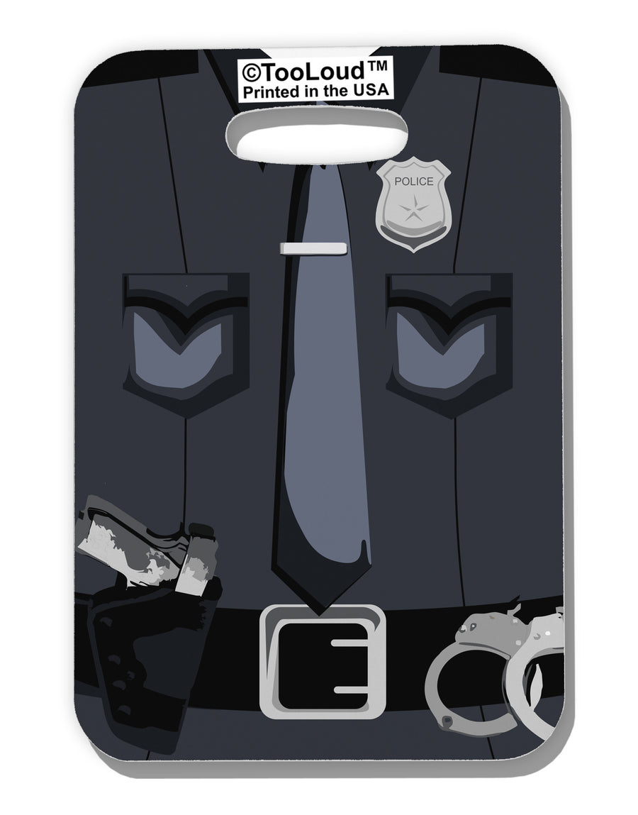 Police Costume AOP Luggage Tag Dual Sided All Over Print-Luggage Tag-TooLoud-White-One Size-Davson Sales