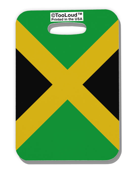 Jamaica Flag AOP Luggage Tag Single Side All Over Print-Luggage Tag-TooLoud-White-One Size-Davson Sales