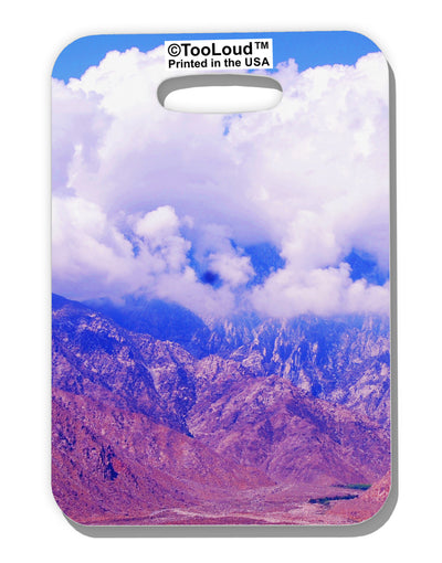 California Mountainscape Luggage Tag Dual Sided All Over Print-Luggage Tag-TooLoud-White-One Size-Davson Sales