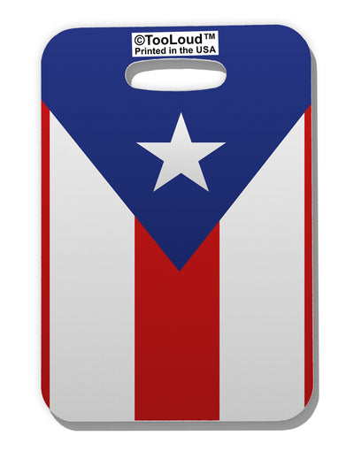 Puerto Rico Flag AOP Luggage Tag Dual Sided All Over Print-Luggage Tag-TooLoud-White-One Size-Davson Sales