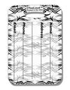 Tribal Pattern AOP Luggage Tag Dual Sided All Over Print by TooLoud-Luggage Tag-TooLoud-White-One Size-Davson Sales