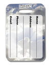 Blue Sky Silver Linings Luggage Tag Dual Sided All Over Print-Luggage Tag-TooLoud-White-One Size-Davson Sales