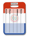 Paraguay Flag AOP Luggage Tag Dual Sided All Over Print-Luggage Tag-TooLoud-White-One Size-Davson Sales