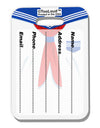 School Uniform Costume - White Luggage Tag Dual Sided All Over Print-Luggage Tag-TooLoud-White-One Size-Davson Sales