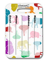 Colorful Elephants AOP Luggage Tag Dual Sided All Over Print-Luggage Tag-TooLoud-White-One Size-Davson Sales