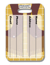 Cowboy Yellow AOP Luggage Tag Dual Sided All Over Print-Luggage Tag-TooLoud-White-One Size-Davson Sales