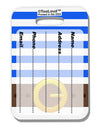 Pirate Crew Costume - Blue Luggage Tag Dual Sided All Over Print-Luggage Tag-TooLoud-White-One Size-Davson Sales