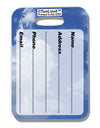 Clouds All Over Luggage Tag Dual Sided All Over Print-Luggage Tag-TooLoud-White-One Size-Davson Sales