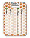 Lots Of Emojis AOP Luggage Tag Dual Sided All Over Print-Luggage Tag-TooLoud-White-One Size-Davson Sales