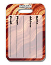 Bacon Bacon Bacon Luggage Tag Dual Sided All Over Print by-Luggage Tag-TooLoud-White-One Size-Davson Sales