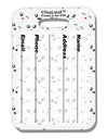 Kyu-T Faces AOP Luggage Tag Dual Sided All Over Print by TooLoud-Luggage Tag-TooLoud-White-One Size-Davson Sales