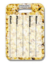 Popcorn All Over Luggage Tag Dual Sided All Over Print-Luggage Tag-TooLoud-White-One Size-Davson Sales