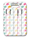 Cute Baby Elephants AOP Luggage Tag Dual Sided All Over Print-Luggage Tag-TooLoud-White-One Size-Davson Sales