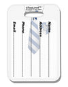 Wizard Uniform Blue and Silver AOP Luggage Tag Dual Sided All Over Print-Luggage Tag-TooLoud-White-One Size-Davson Sales