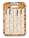 Breakfast Cereal All Over Luggage Tag Dual Sided All Over Print-Luggage Tag-TooLoud-White-One Size-Davson Sales