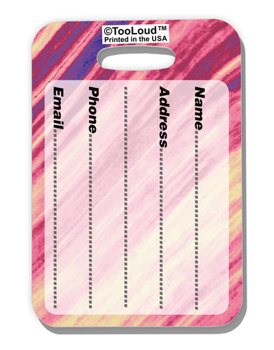 Venus Storm Abstract Luggage Tag Dual Sided All Over Print by-Luggage Tag-TooLoud-White-One Size-Davson Sales