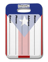 Puerto Rico Flag AOP Luggage Tag Dual Sided All Over Print-Luggage Tag-TooLoud-White-One Size-Davson Sales