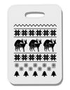 Humping Gay Reindeer Thick Plastic Luggage Tag-Luggage Tag-TooLoud-White-One Size-Davson Sales