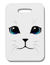 Blue-Eyed Cute Cat Face Thick Plastic Luggage Tag