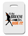 Ride It Orange Thick Plastic Luggage Tag-Luggage Tag-TooLoud-White-One Size-Davson Sales