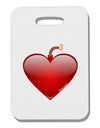 Love Bomb Thick Plastic Luggage Tag-Luggage Tag-TooLoud-White-One Size-Davson Sales