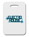 Electro House Bolt Thick Plastic Luggage Tag-Luggage Tag-TooLoud-White-One Size-Davson Sales