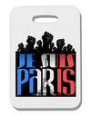 Je Suis Paris - Strong Thick Plastic Luggage Tag by-Luggage Tag-TooLoud-White-One Size-Davson Sales