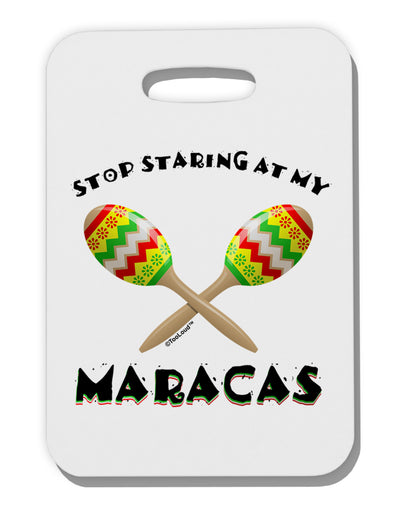 Stop Staring At My Maracas Adult Tank Top Dress Night Shirt-Night Shirt-TooLoud-White-One Size-Davson Sales