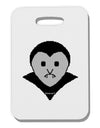 Cute Pixel Vampire Male Thick Plastic Luggage Tag-Luggage Tag-TooLoud-White-One Size-Davson Sales