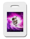 Astronaut Cat Thick Plastic Luggage Tag-Luggage Tag-TooLoud-White-One Size-Davson Sales