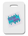 Electro House Equalizer Thick Plastic Luggage Tag-Luggage Tag-TooLoud-White-One Size-Davson Sales