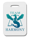Team Harmony Thick Plastic Luggage Tag-Luggage Tag-TooLoud-White-One Size-Davson Sales