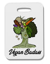 TooLoud Vegan Badass Thick Plastic Luggage Tag-Luggage Tag-TooLoud-Davson Sales